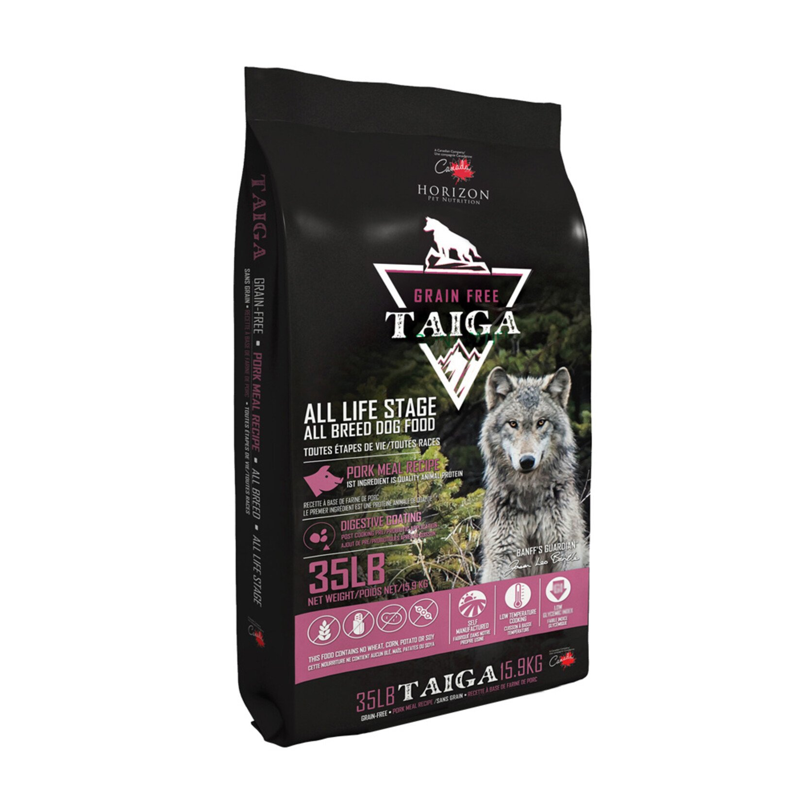Horizon Taiga Croquettes de porc pour chien
