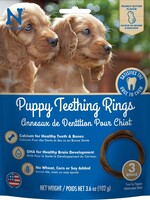 Puppy Teething Rings, Peanuts Flavor (pk 3)