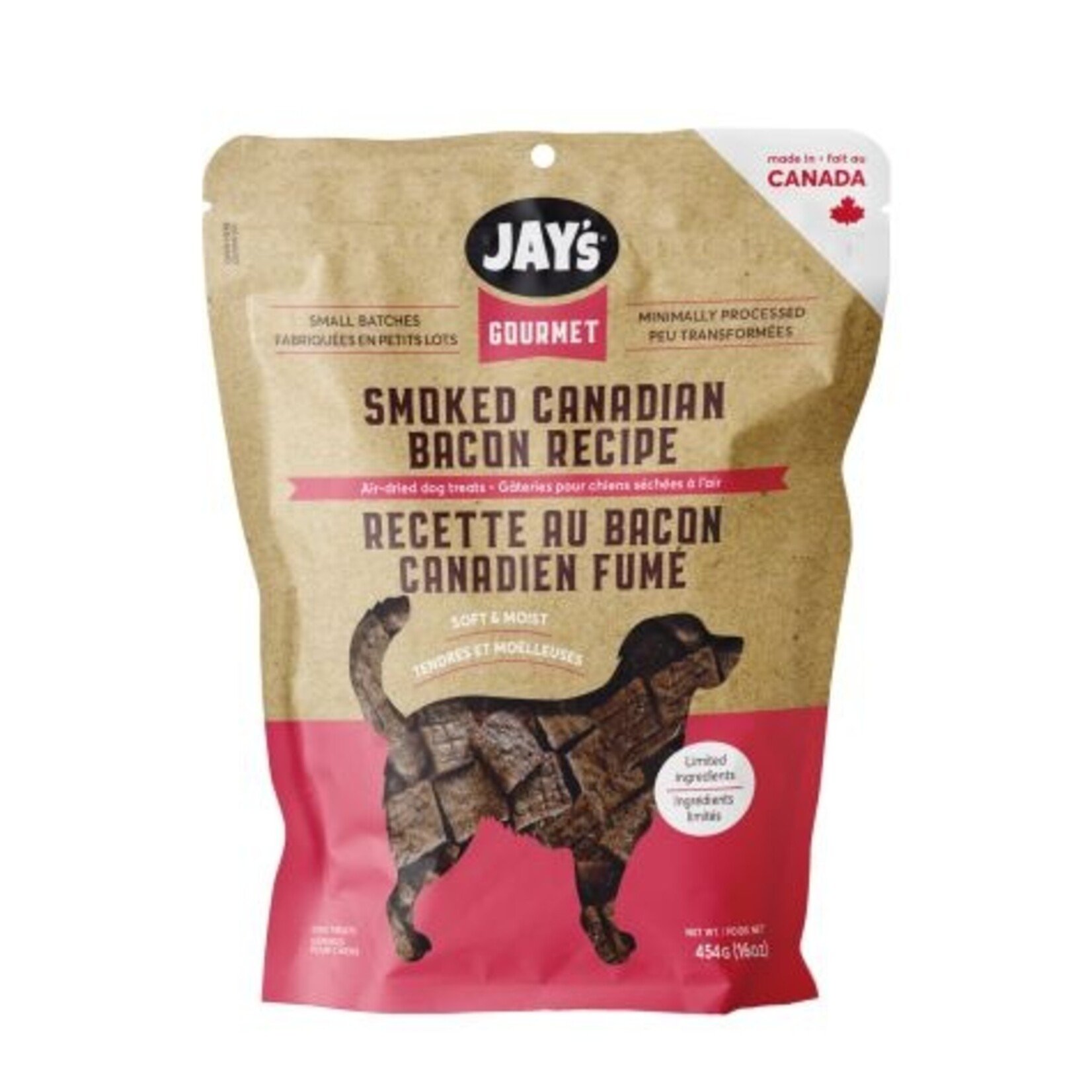 Dog Treats, Smoked Canadian Bacon