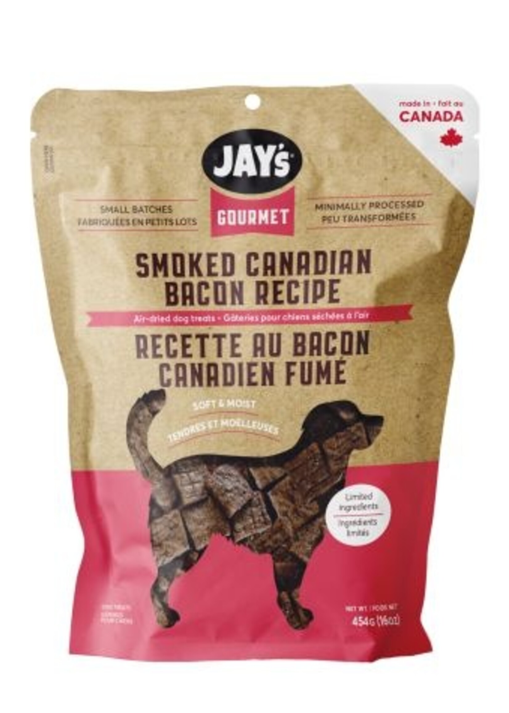 Gâteries Pour Chien, Bacon Canadien Fumé