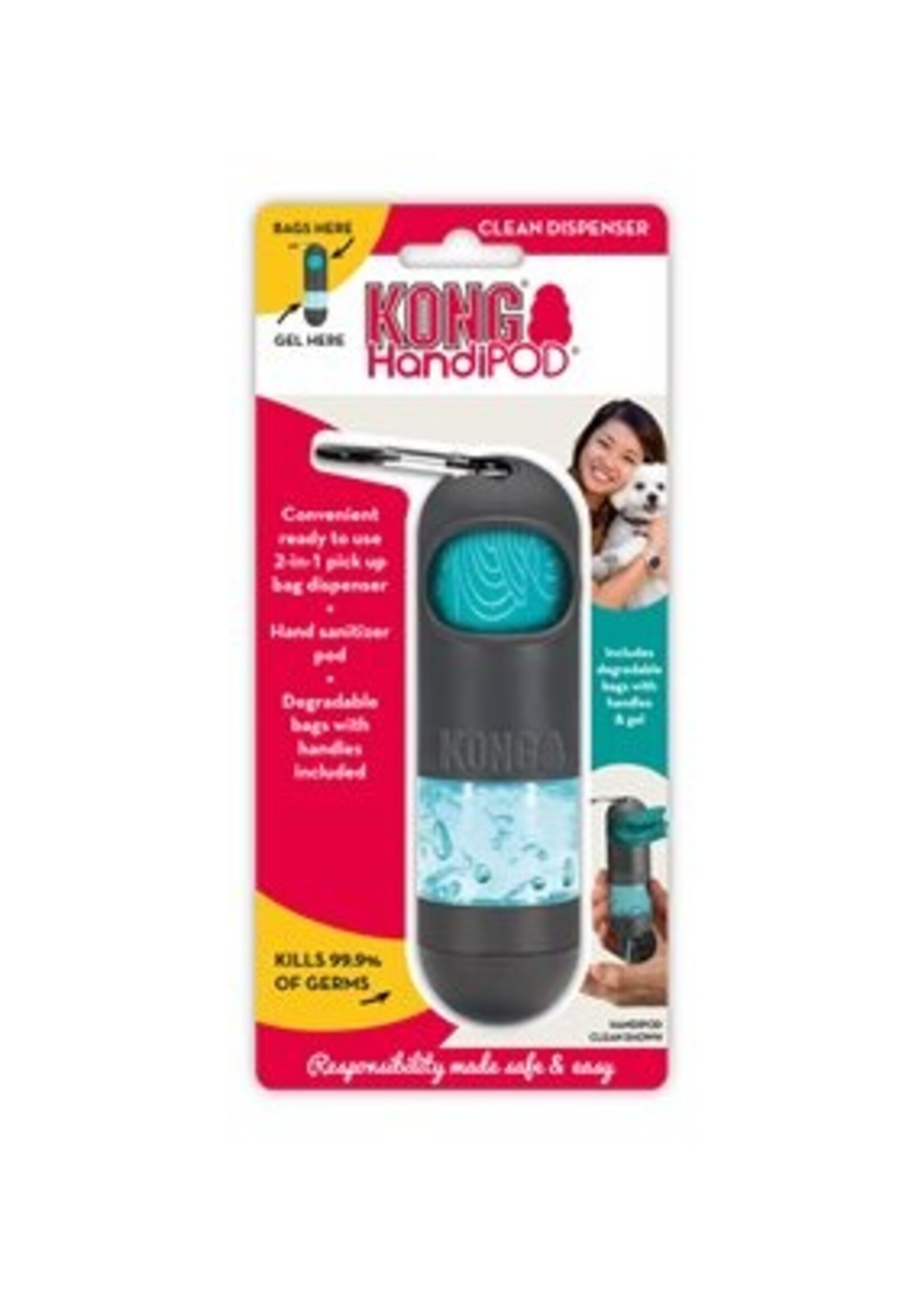 kong HandiPod by Magnet & Steel Clean Dispenser