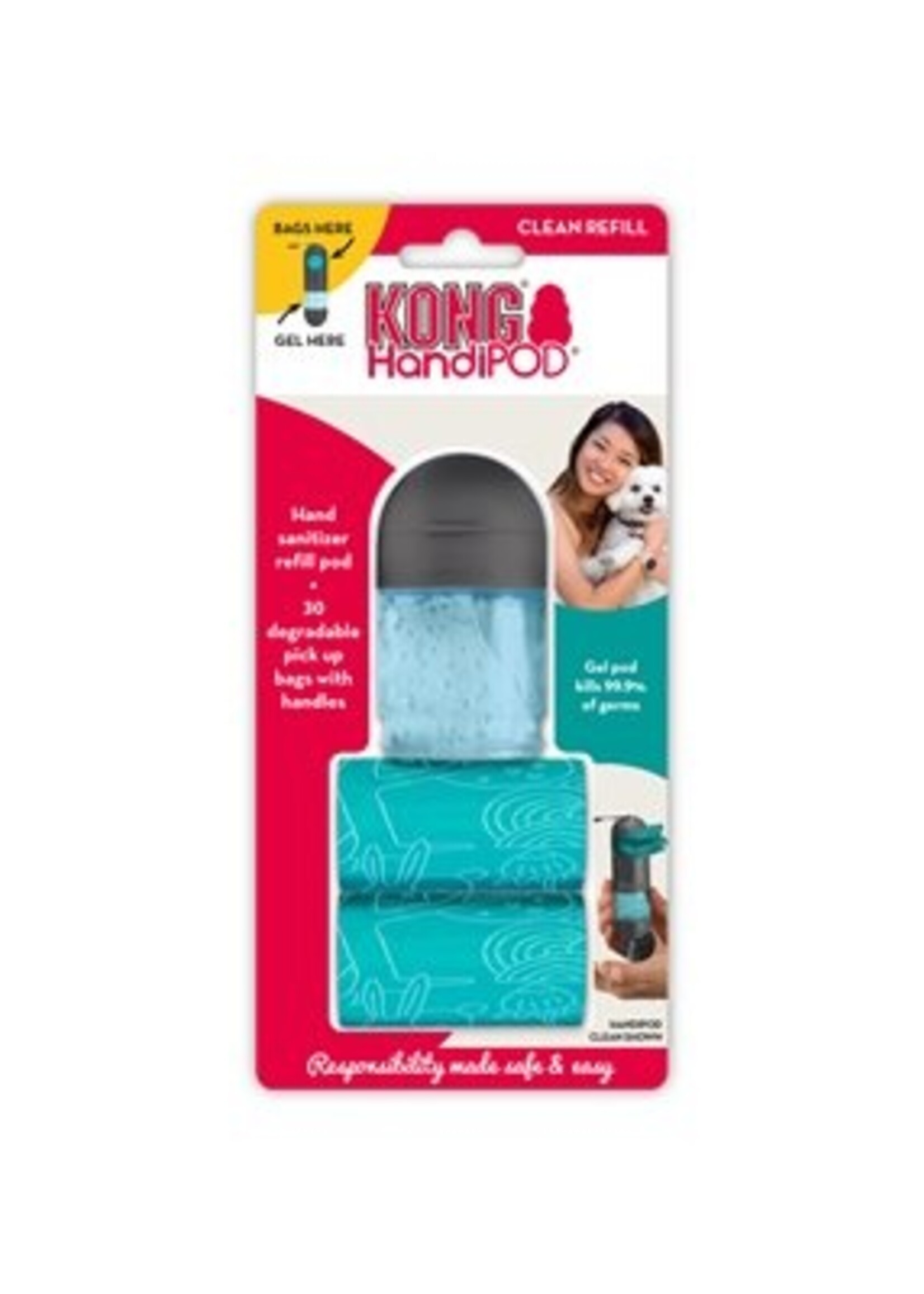 kong HandiPod by Magnet & Steel Clean Refill