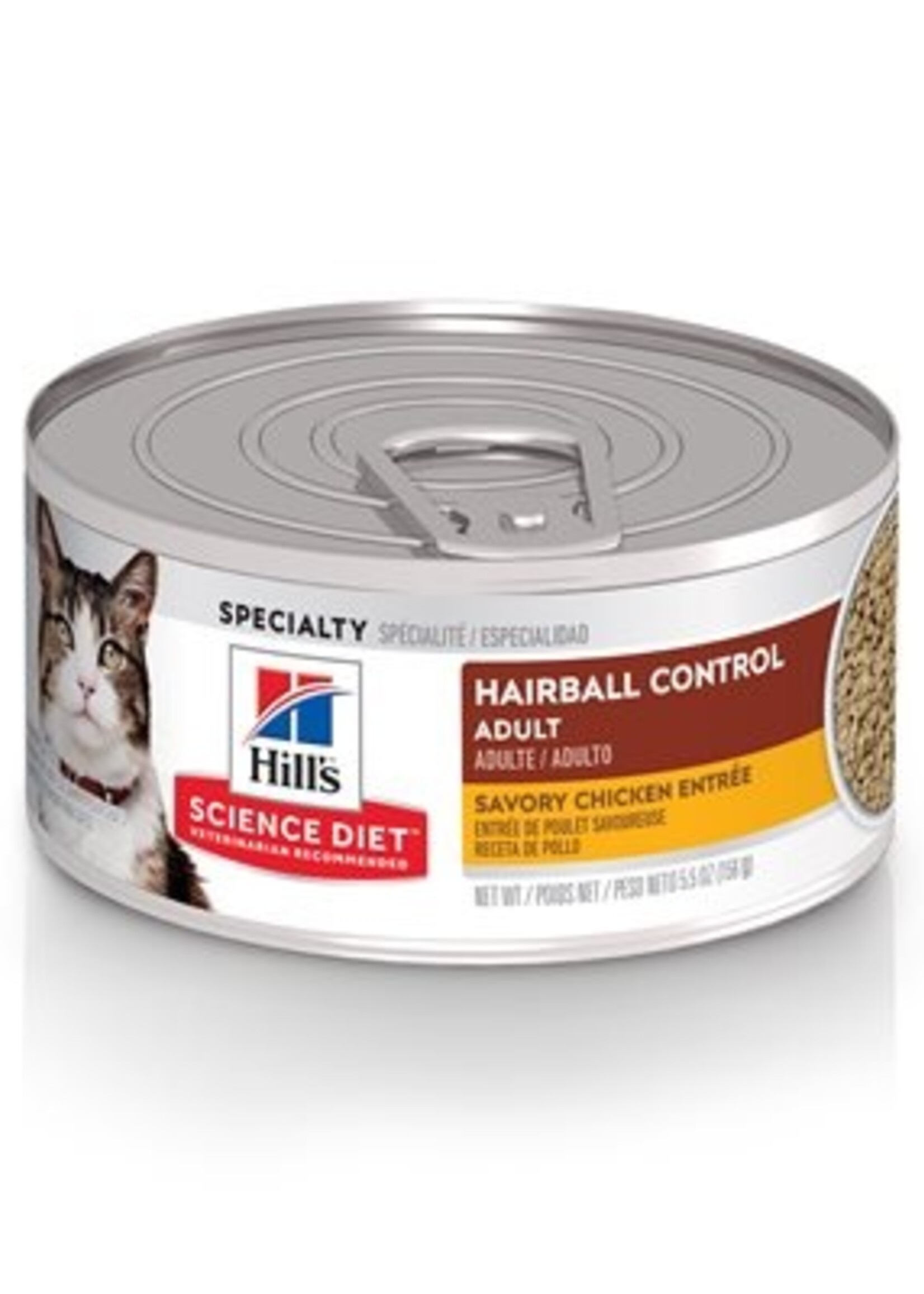 NOURRITURE HUMIDE POUR CHAT CONTRÔLE DES BOULES DE POILS