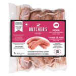 Butcher's Pup Pork Vacuum-Sealed Sausages