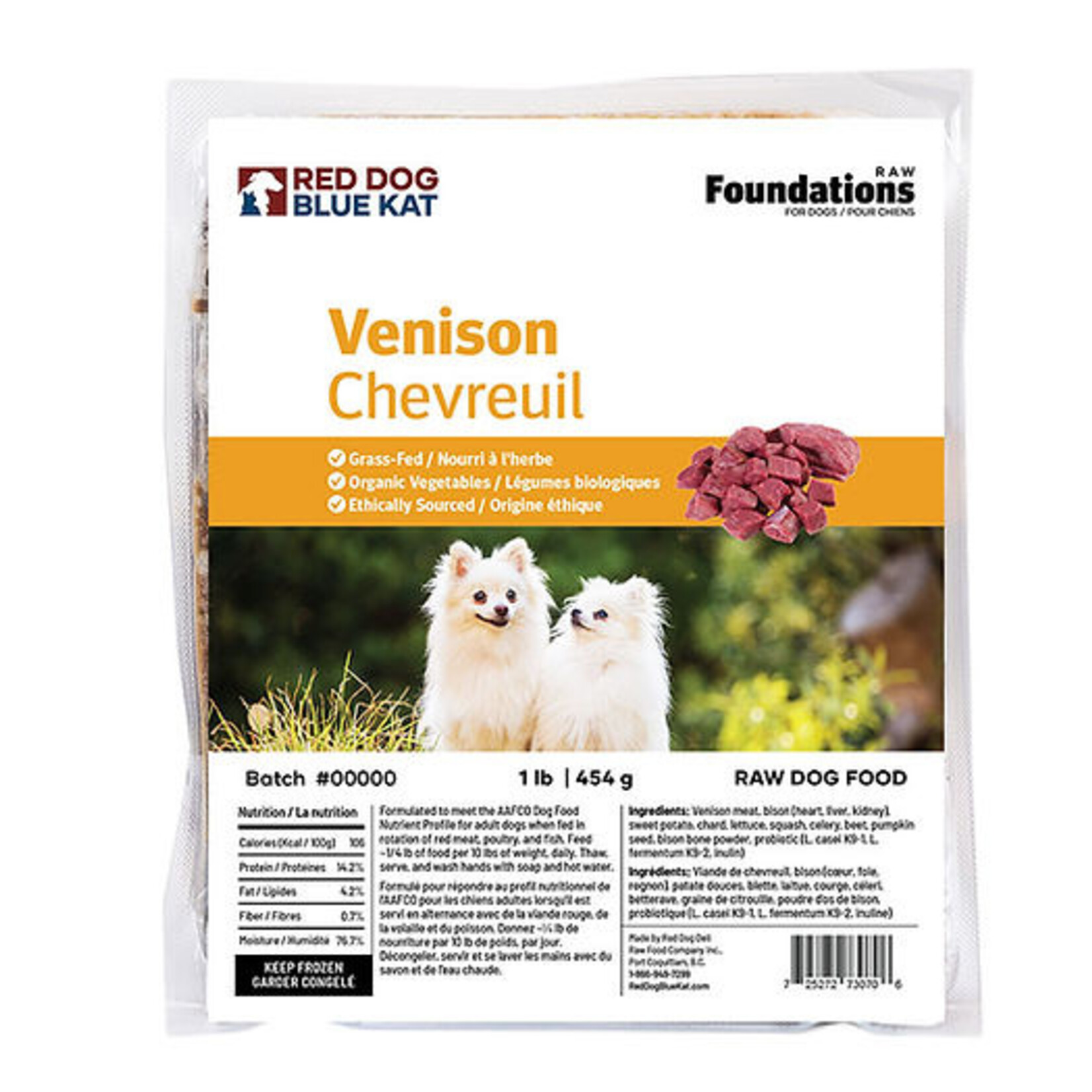 Raw Venison Recipe Frozen Dog Food