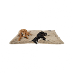 Best Friends by Sheri Throw Blanket in Shag Taupe (40" x 50")