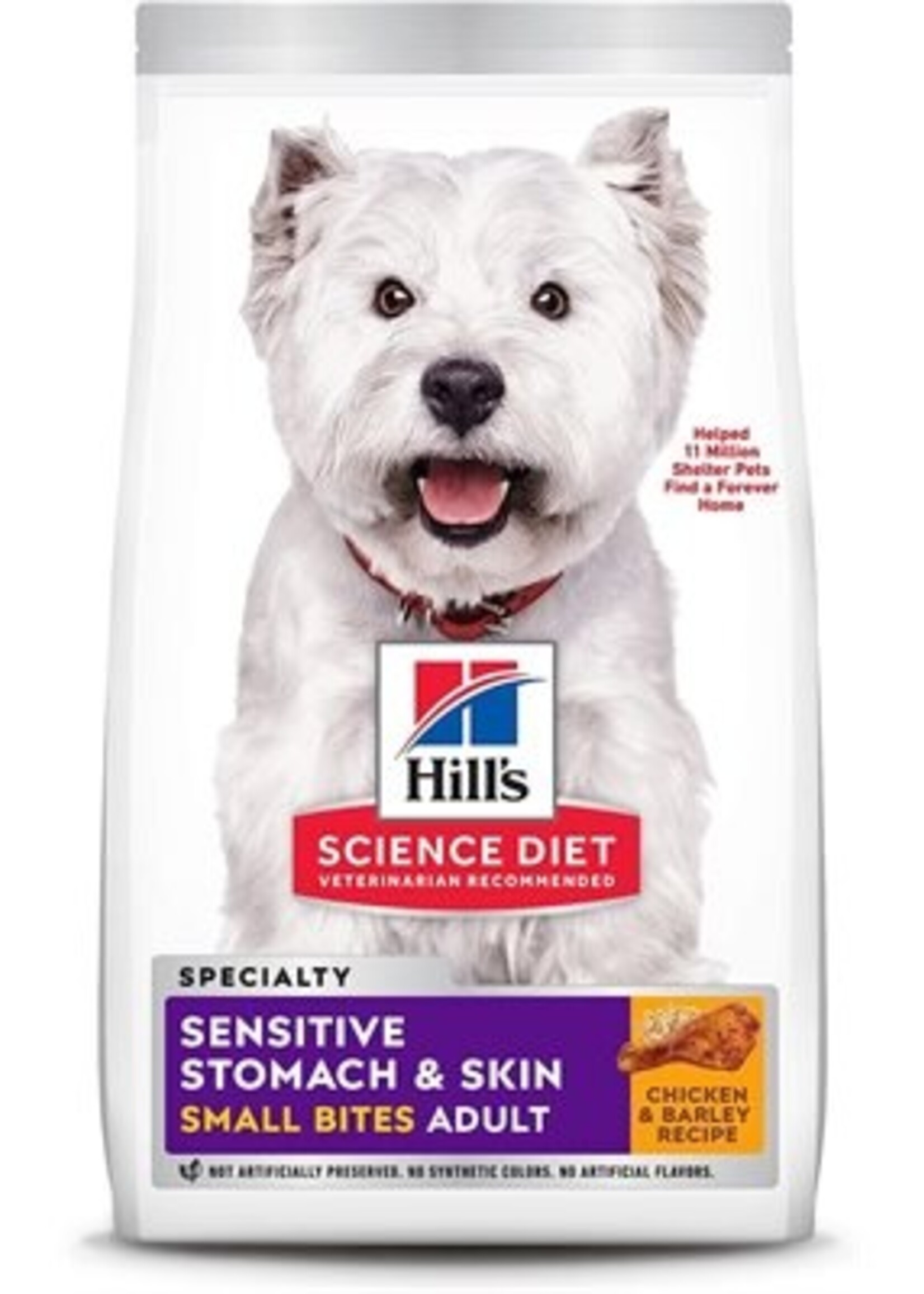 Estomac & Peau Sensible Chien Petites Bouchées Poulet 4 LB