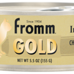 Fromm Pâté au poulet et au saumon pour chats adultes d'intérieur avec contrôle des boules de poils