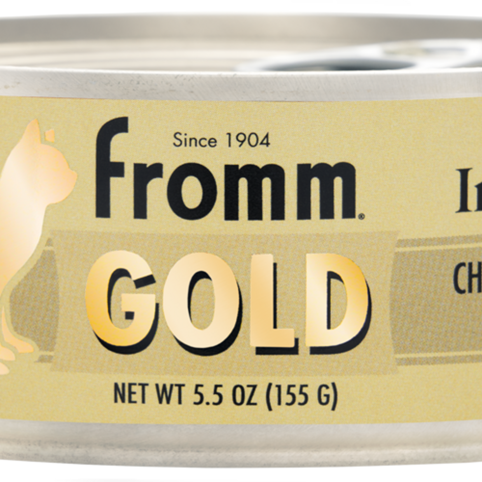 Fromm Pâté au poulet et au saumon pour chats adultes d'intérieur avec contrôle des boules de poils