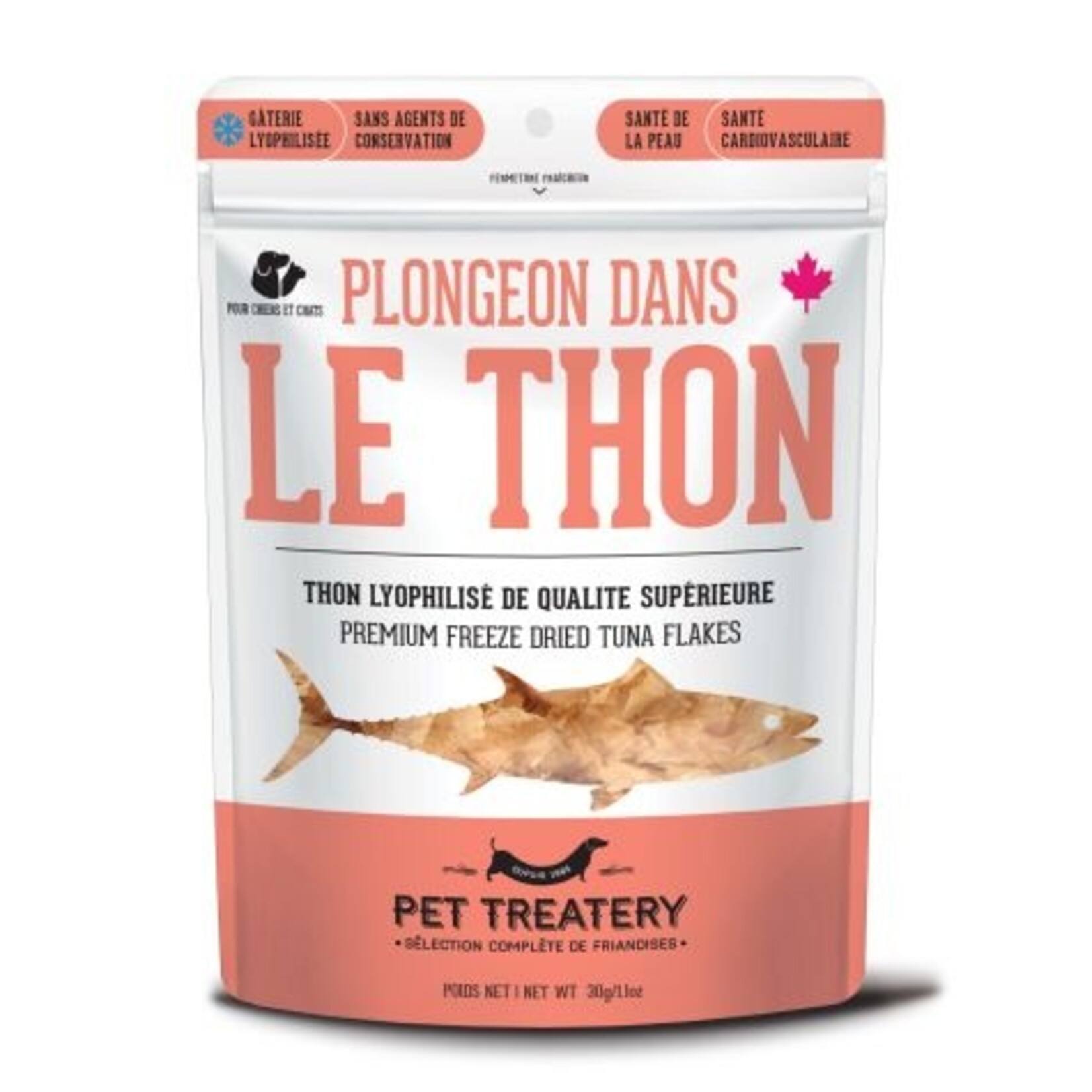 Gâteries De Thon Lyophilisé Pour Chien Et Chat 30gr