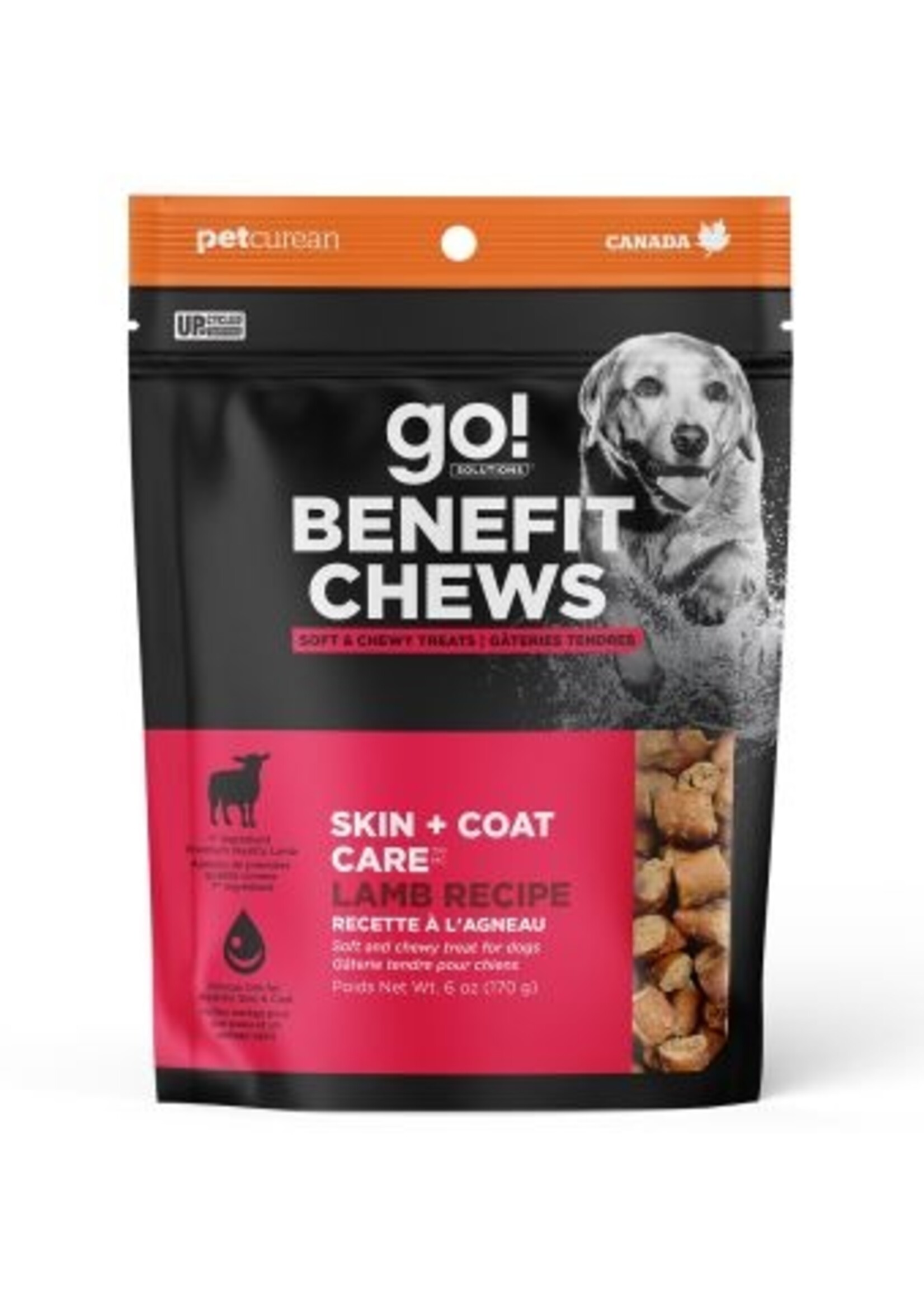 Peau + Poils Gâteries Tendres à L'agneau Pour Chien 170gr
