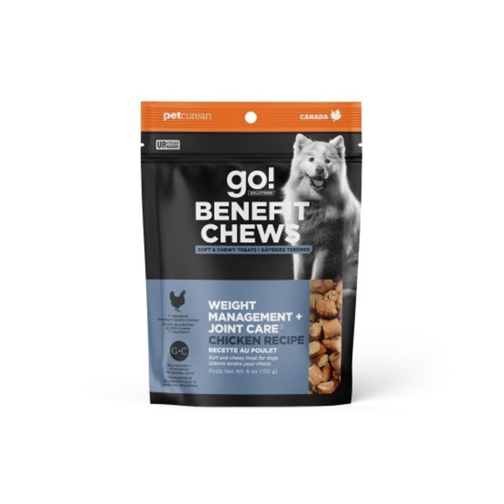 Weight Control + Joints Tender Chicken Dog Treats 170gr