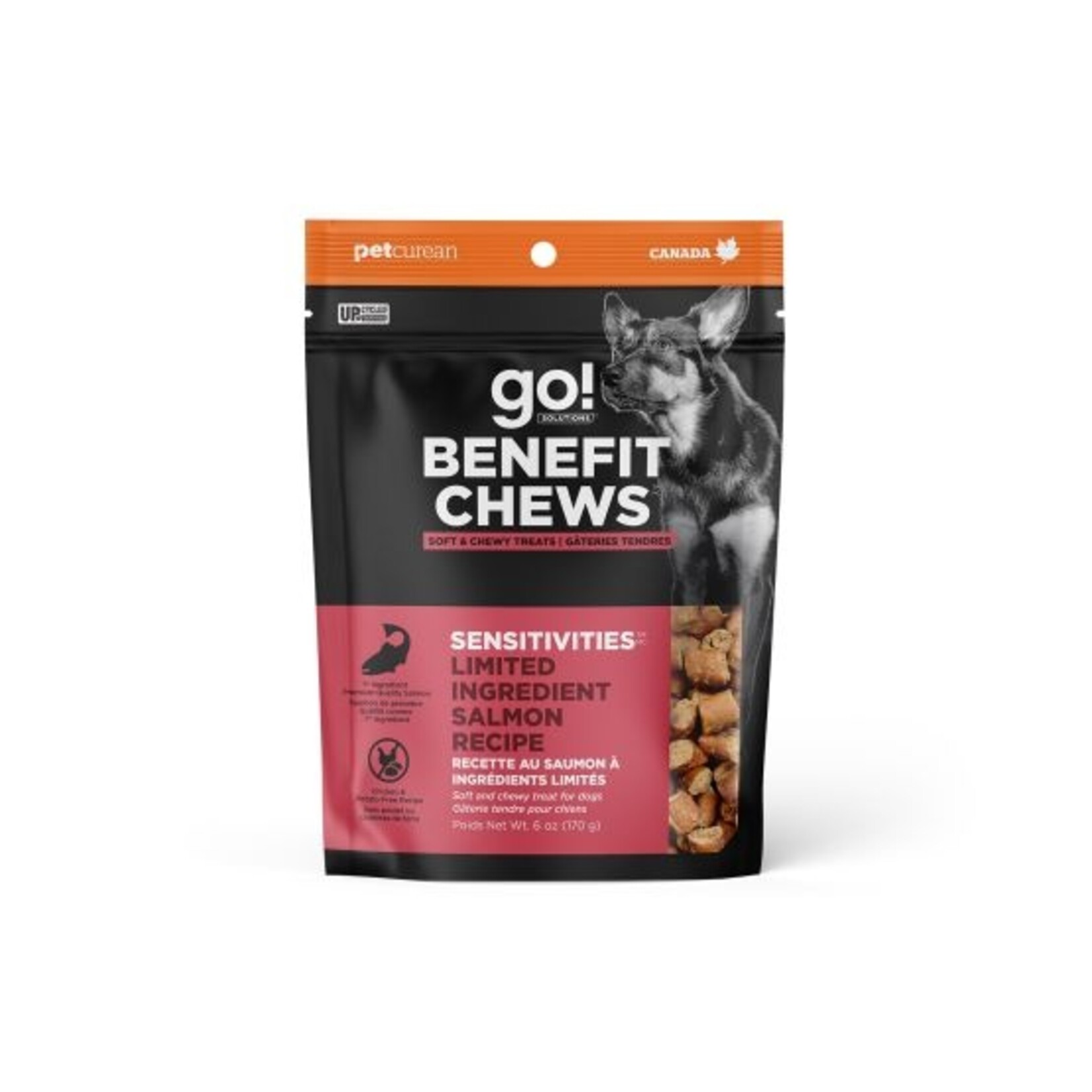 Sensitivities Lid Soft Salmon Dog Treats 170g