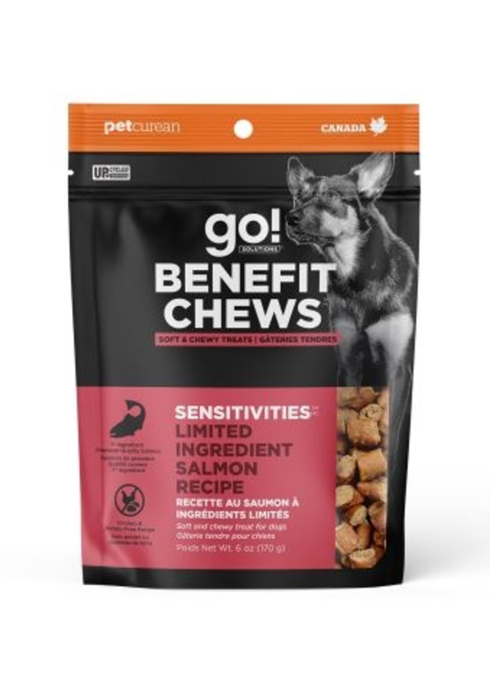 Sensitivities Lid Soft Salmon Dog Treats 170g
