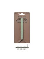 Double-Sided Wire Brush, Undercoat Rake