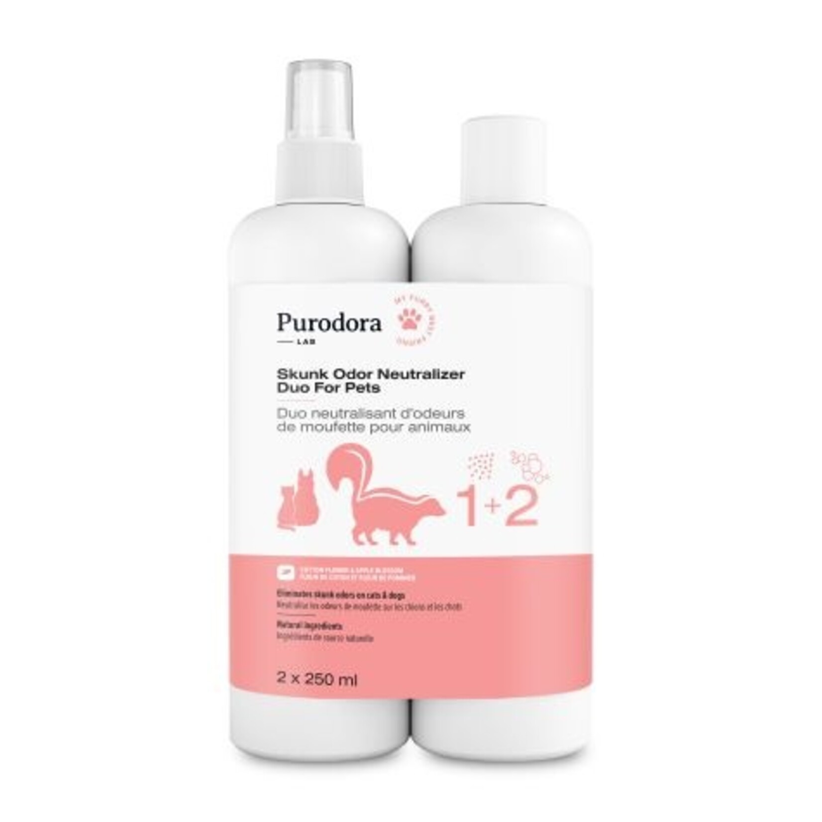 Skunk Odor Neutralizer and Shampoo Duo