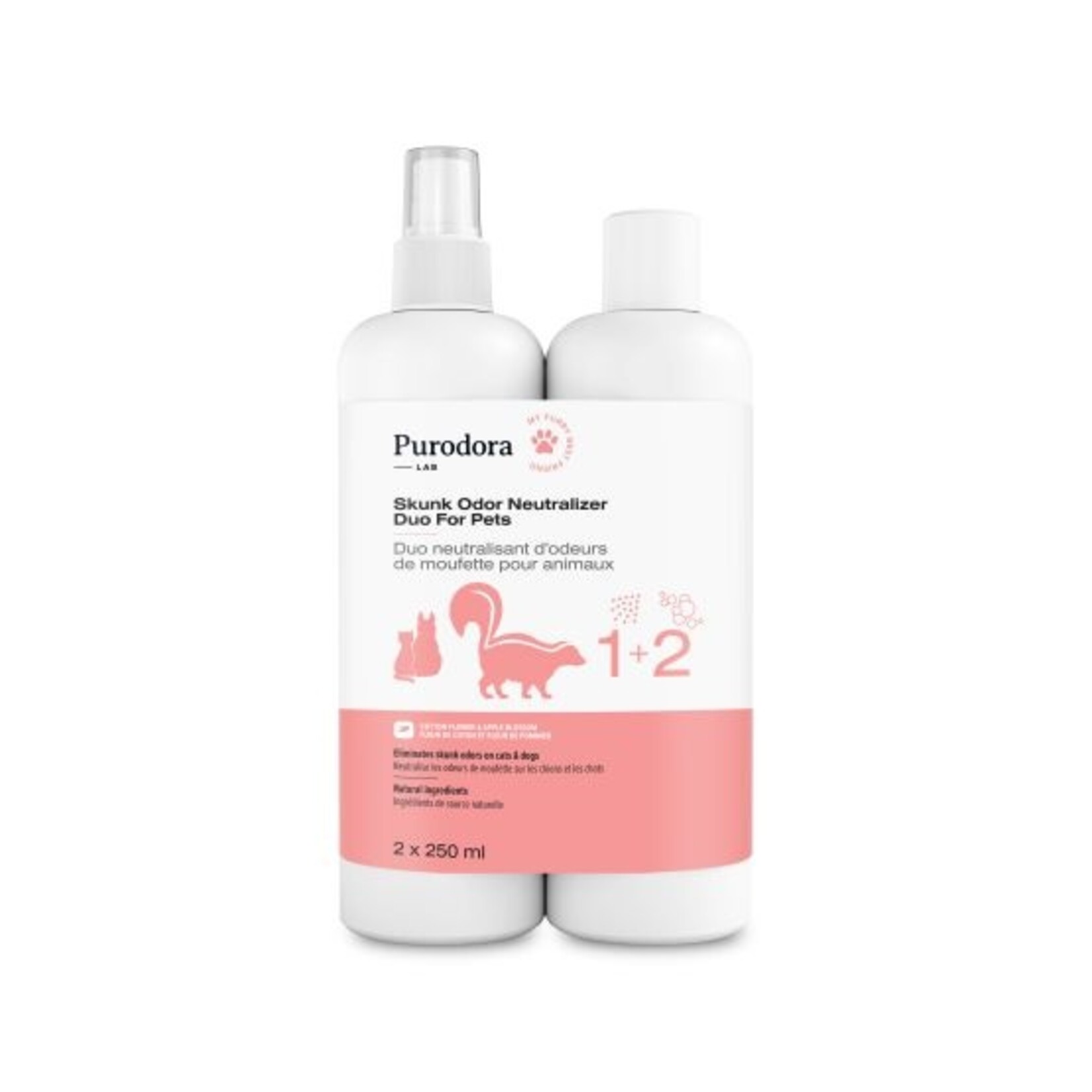 Duo Shampoing Et Neutralisant D'odeurs De Moufette