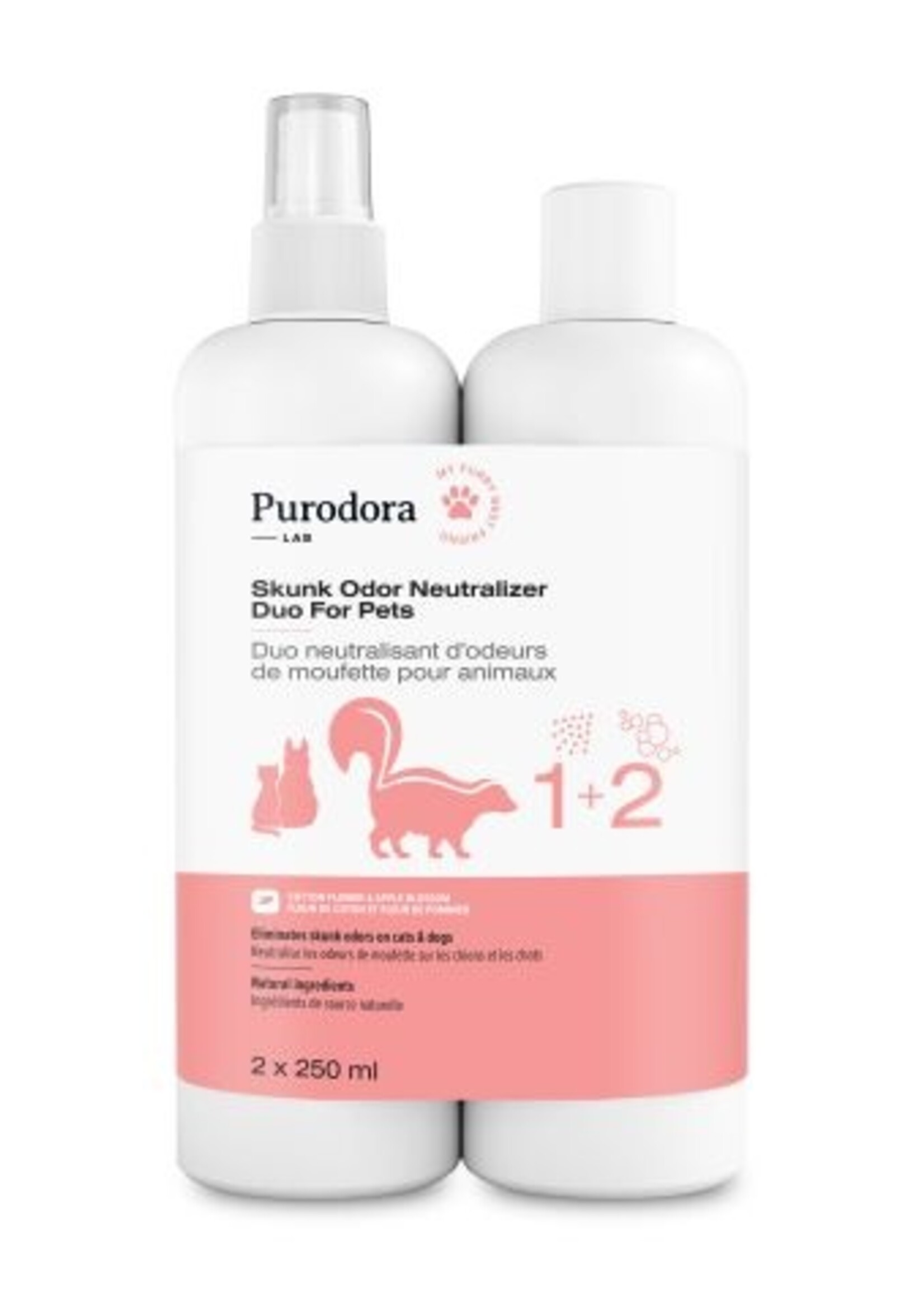 Skunk Odor Neutralizer and Shampoo Duo