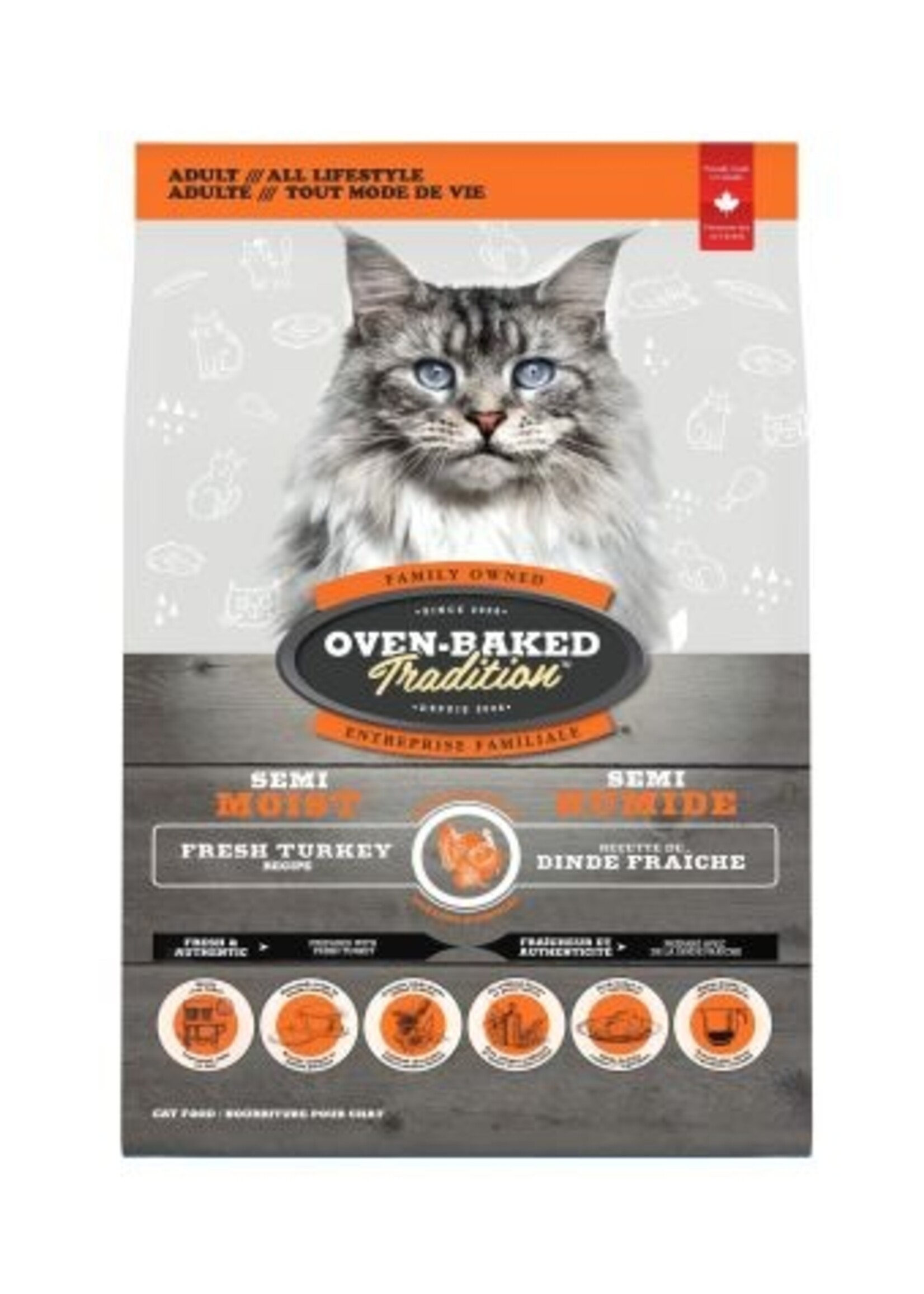 Nourriture Semi-humide Pour Chat - Dinde