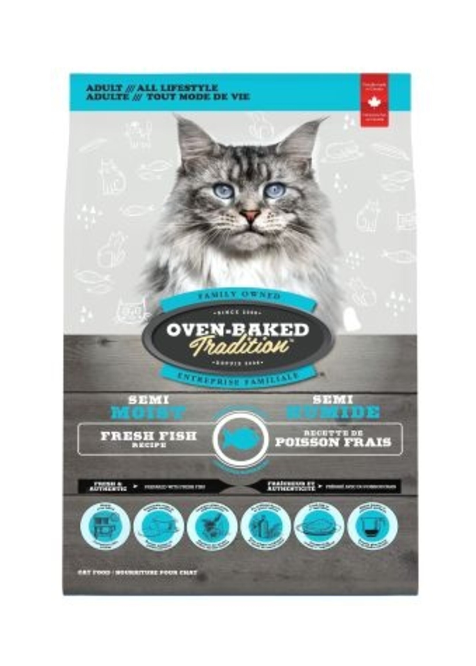 Nourriture Semi-humide Pour Chat - Poisson