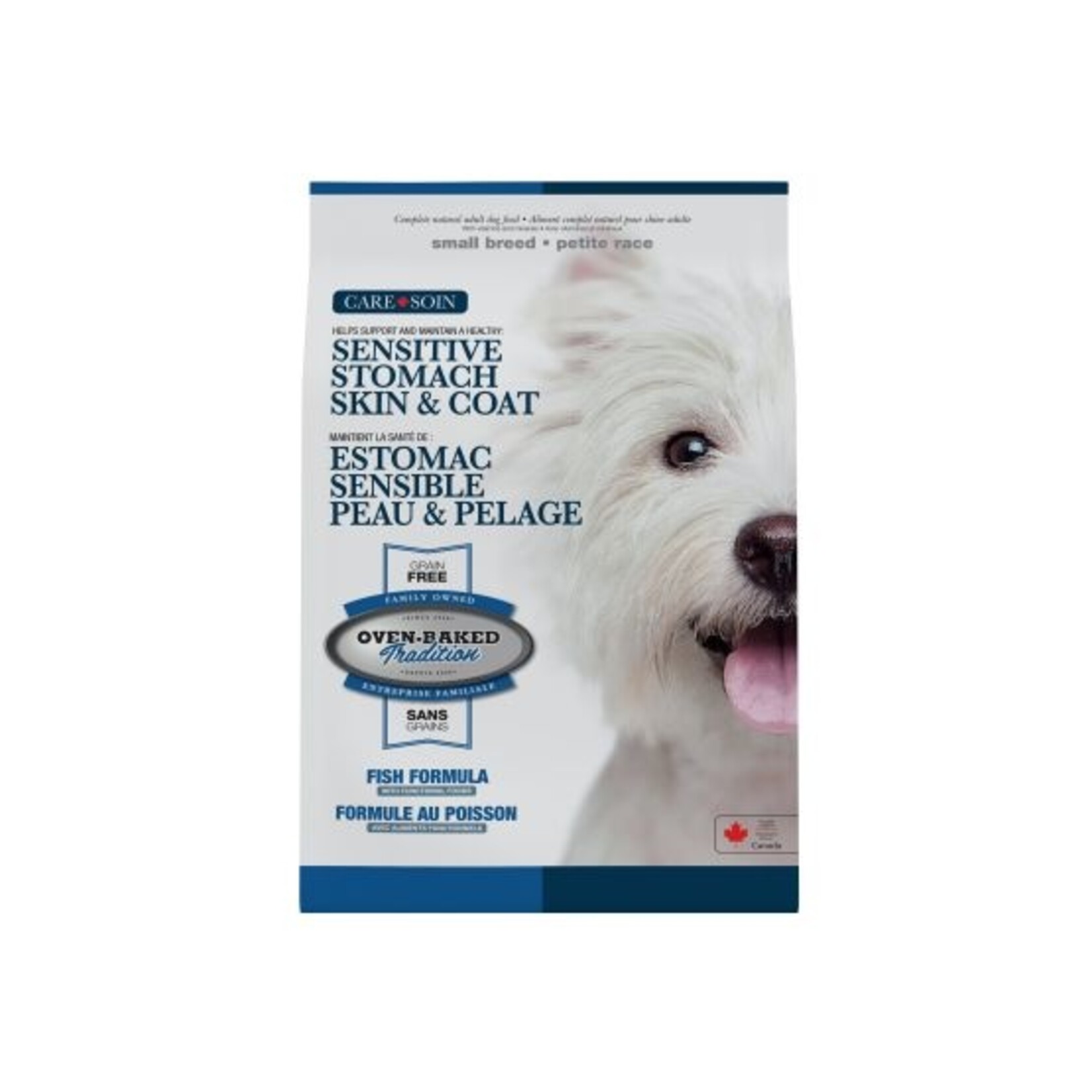 Grain-free Dry Food For Small Breed Dogs / Skin And Stomach - Fish