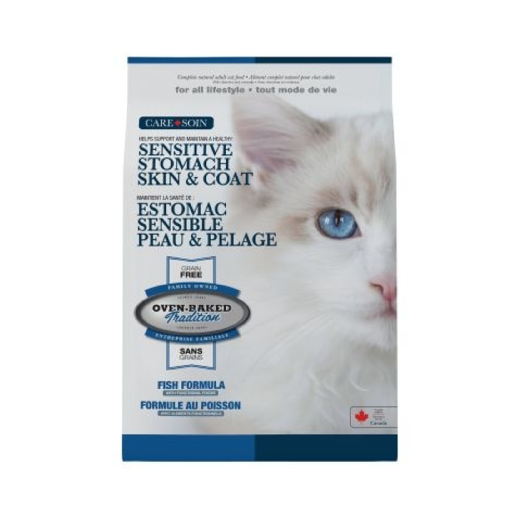 Grain-free Dry Food For Cats / Skin And Stomach - Fish