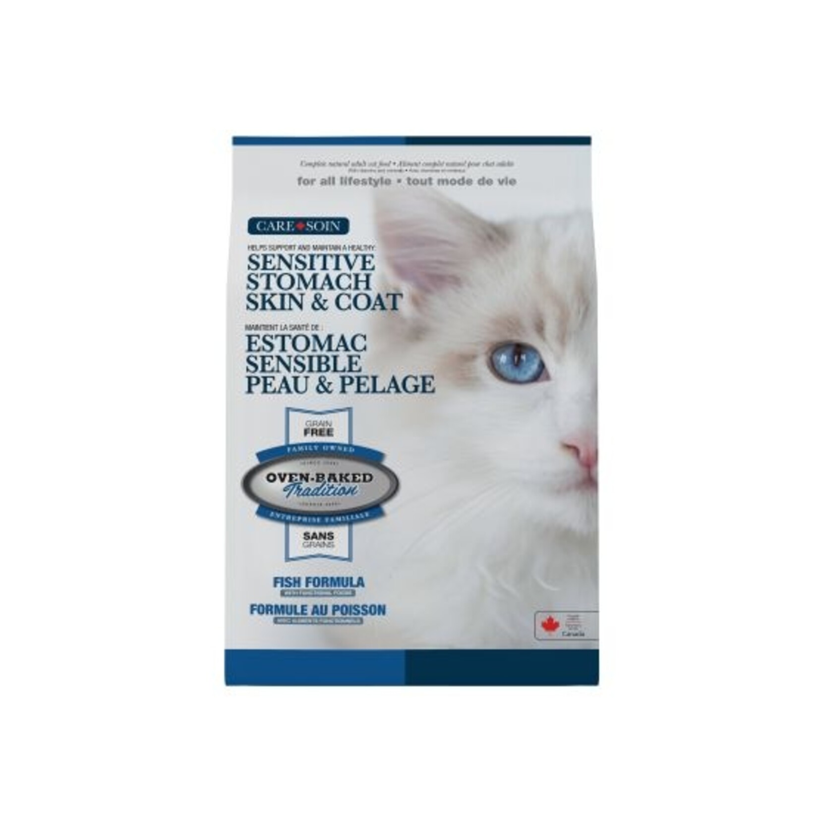 Grain-free Dry Food For Cats / Skin And Stomach - Fish