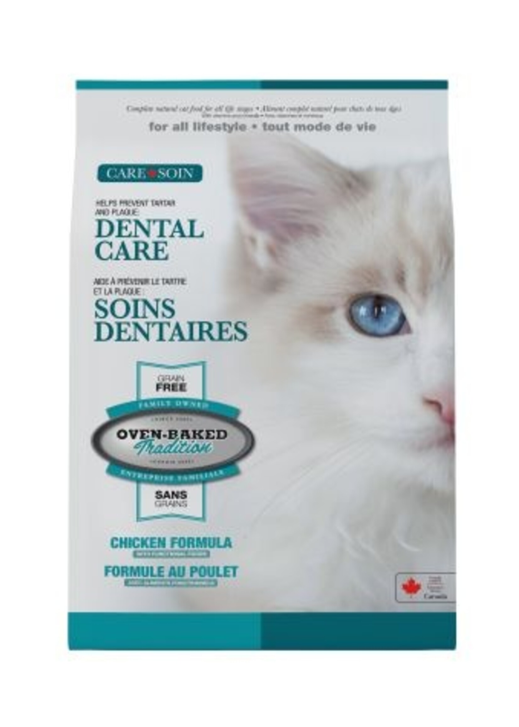 Nourriture Sèche Sans Grains Pour Chat / Soins Dentaires - Poulet