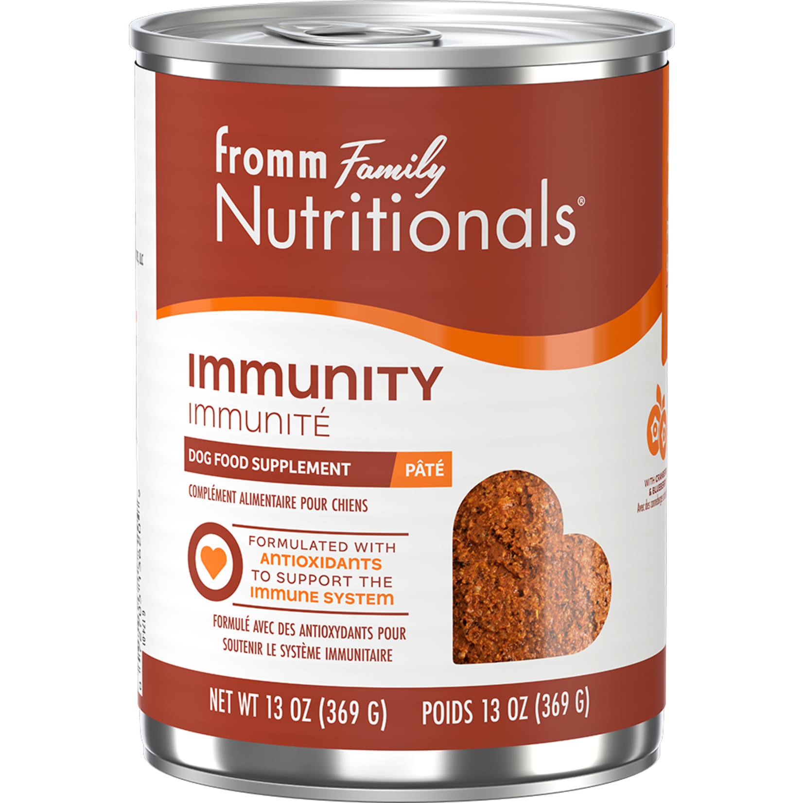 Fromm Supplément d’immunité Pâté pour chien