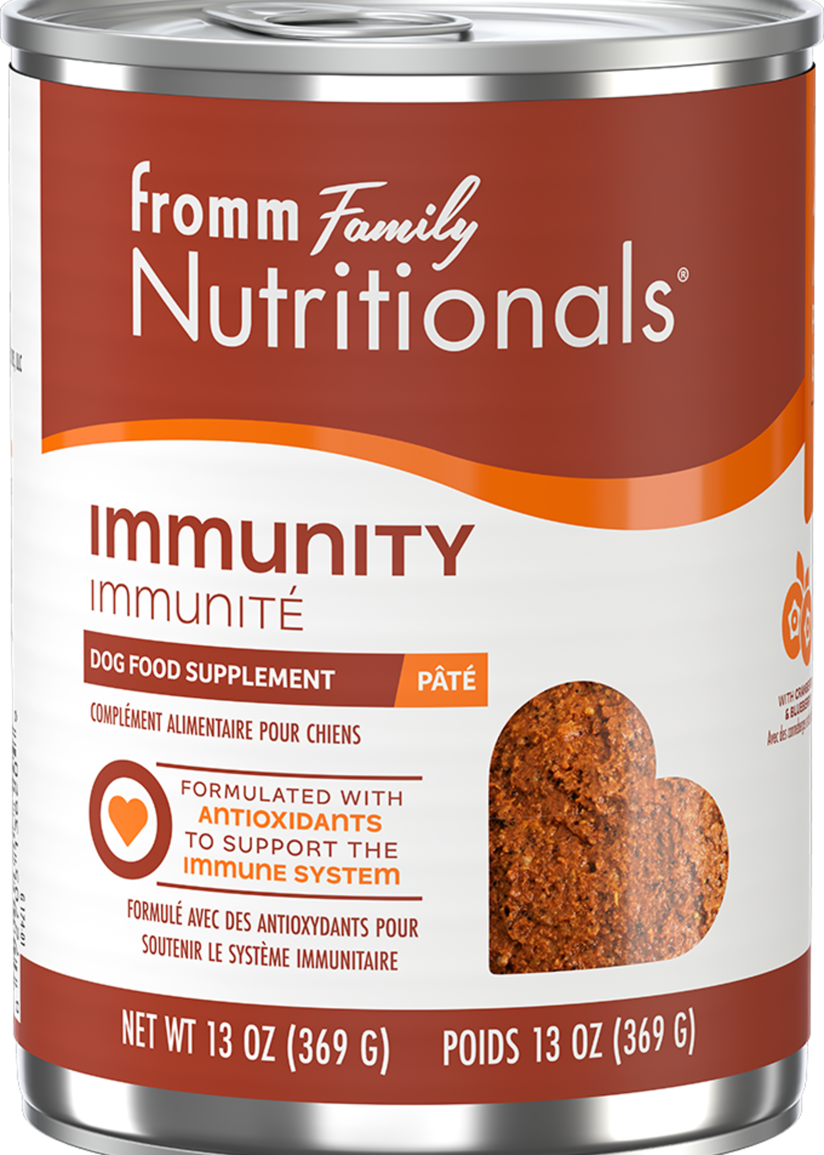 Fromm Supplément d’immunité Pâté pour chien