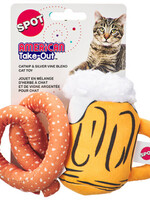 American Take Out Assorted Cat toy 2 Pack