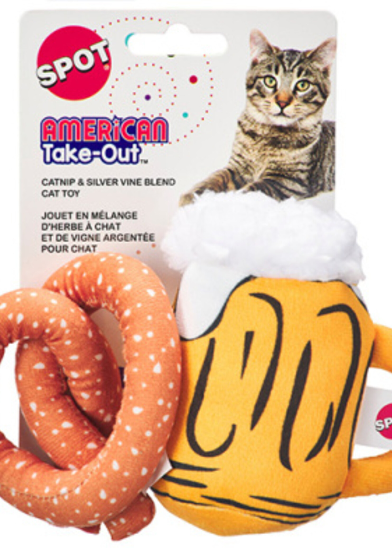 Jouet avec herbe a chat