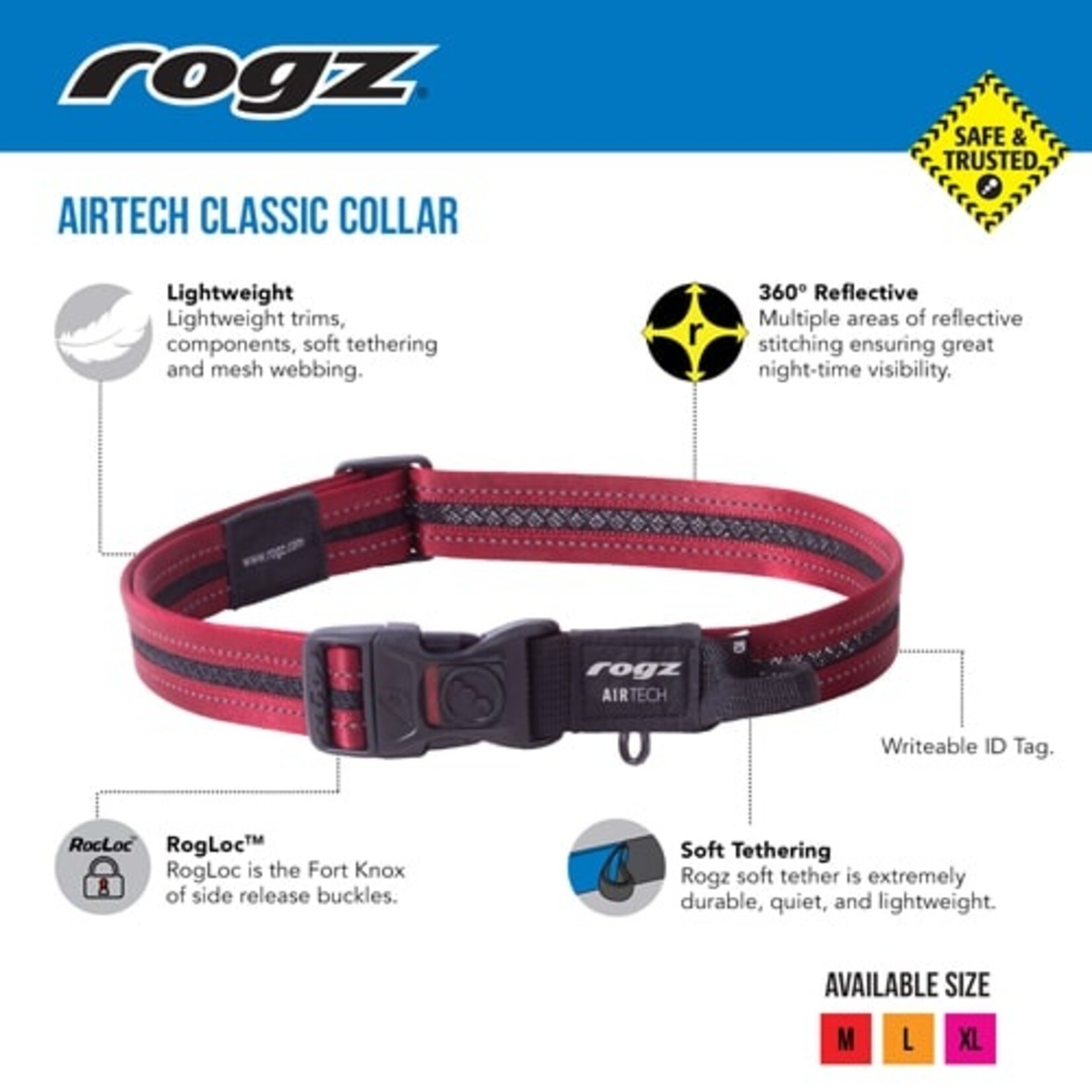 Classic collar for dogs