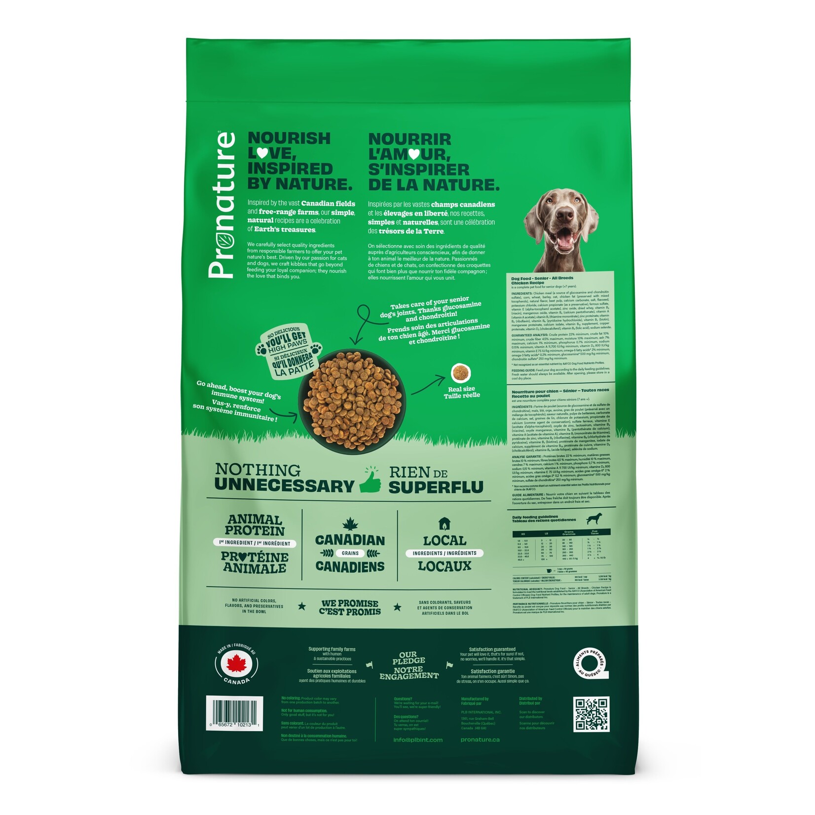 Dog Food, Senior, All Breeds - Chicken Recipe