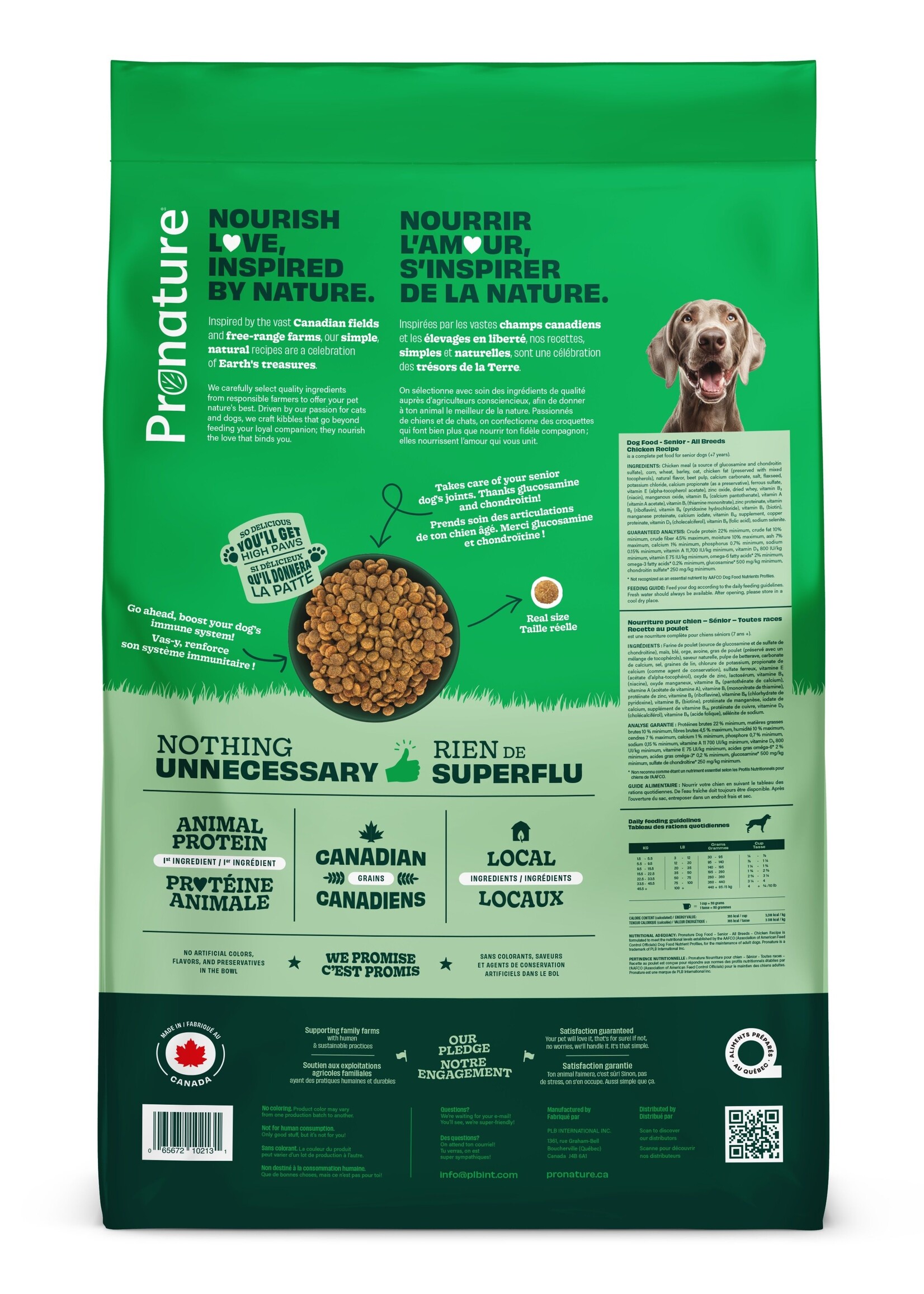 Dog Food, Senior, All Breeds - Chicken Recipe