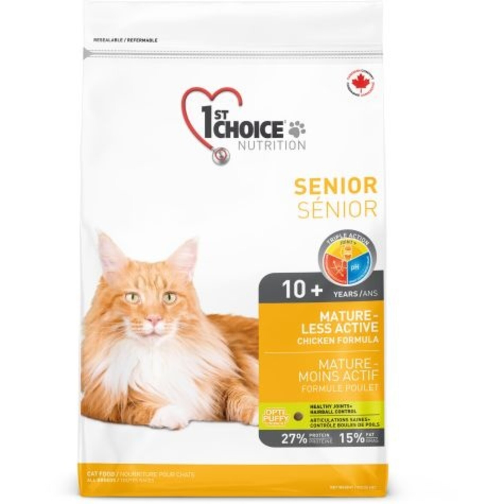 1St Choice Cat Food, Mature & Less Active - Chicken