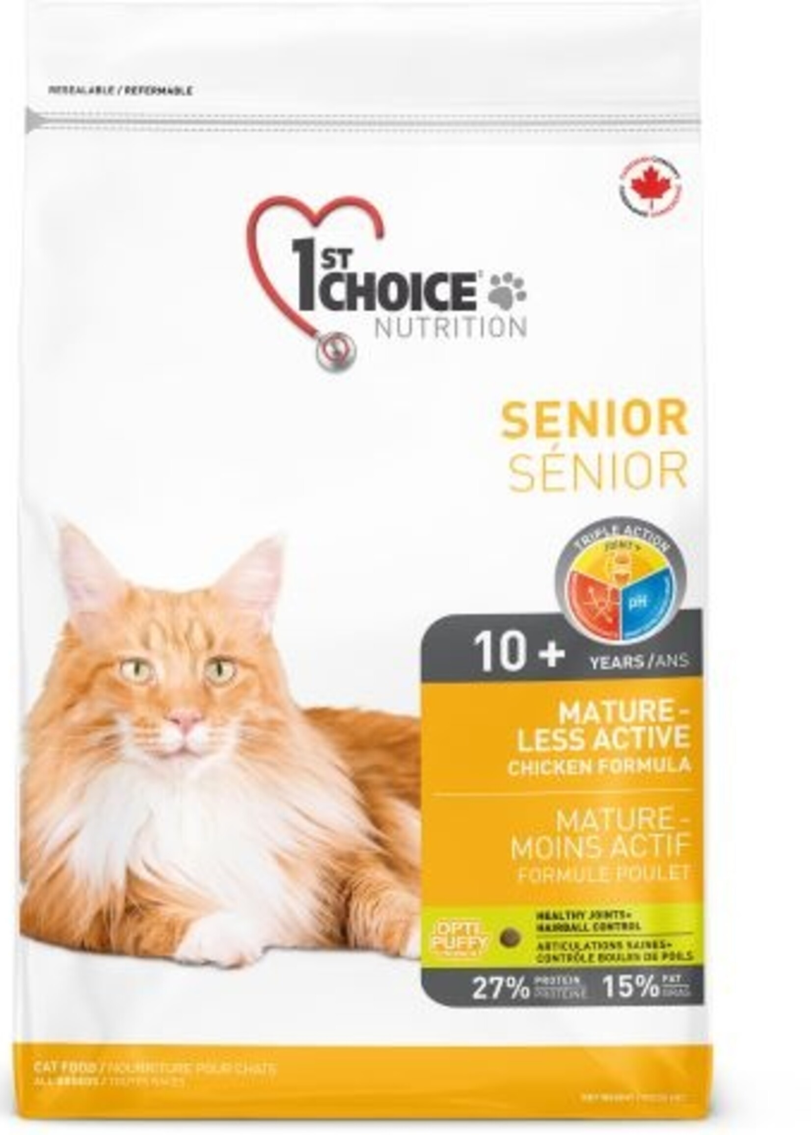 1St Choice Cat Food, Mature & Less Active - Chicken