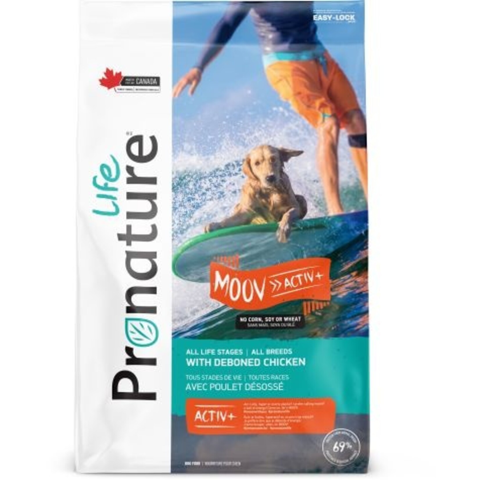 Pronature Life "moov" Nourriture Pour Chien, Toutes Races - Poulet Désossé