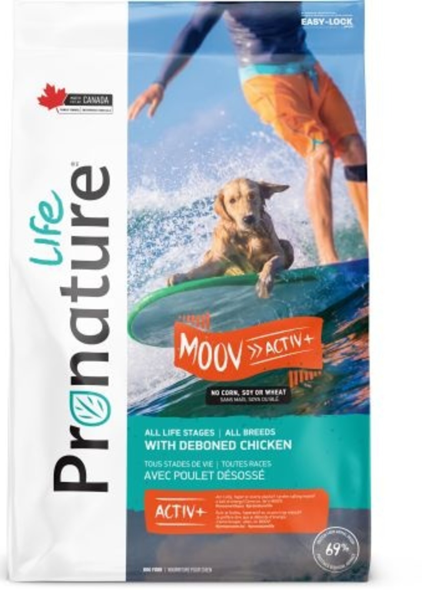 Pronature Life "moov" Nourriture Pour Chien, Toutes Races - Poulet Désossé