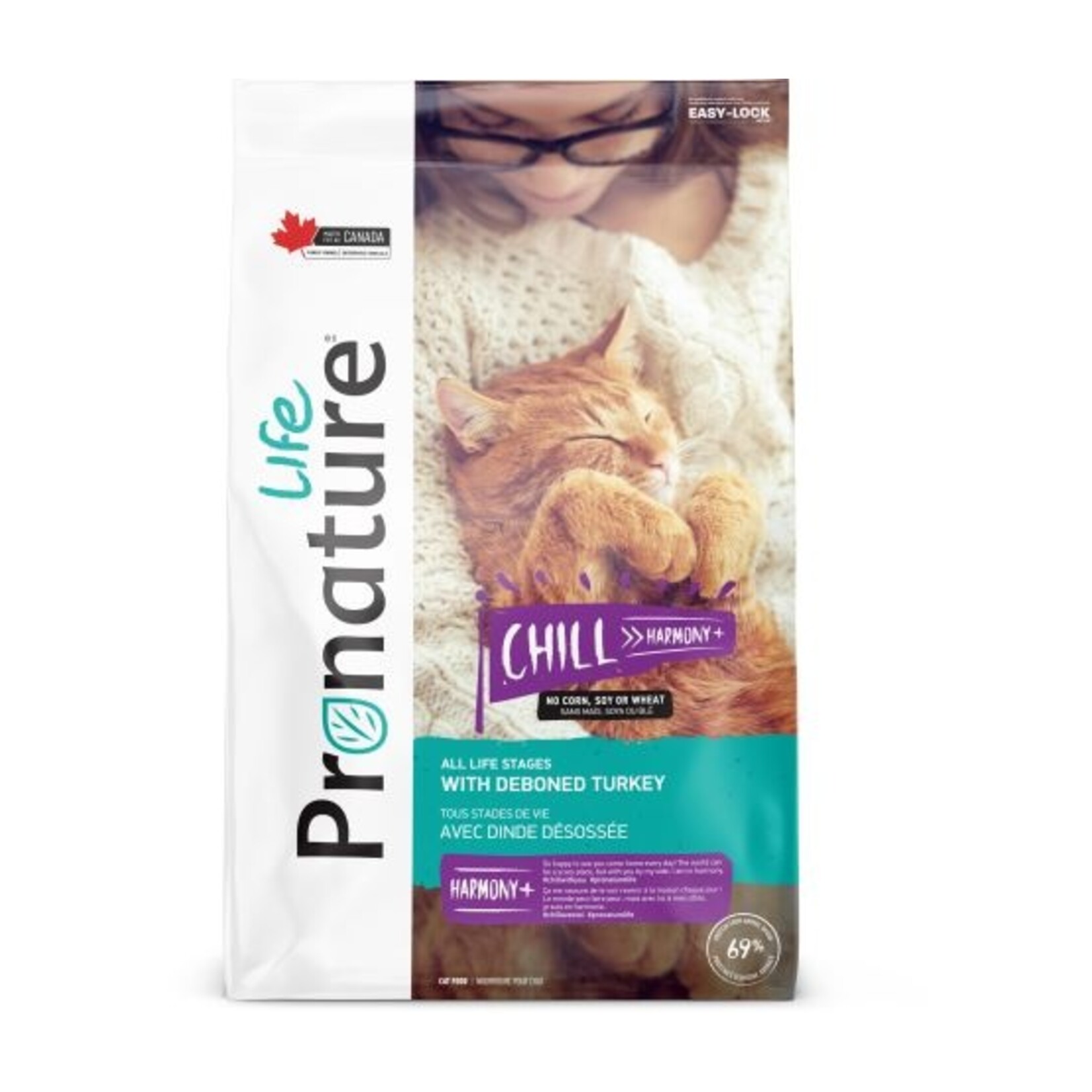 Pronature Life "chill" Cat Food - Deboned Turkey