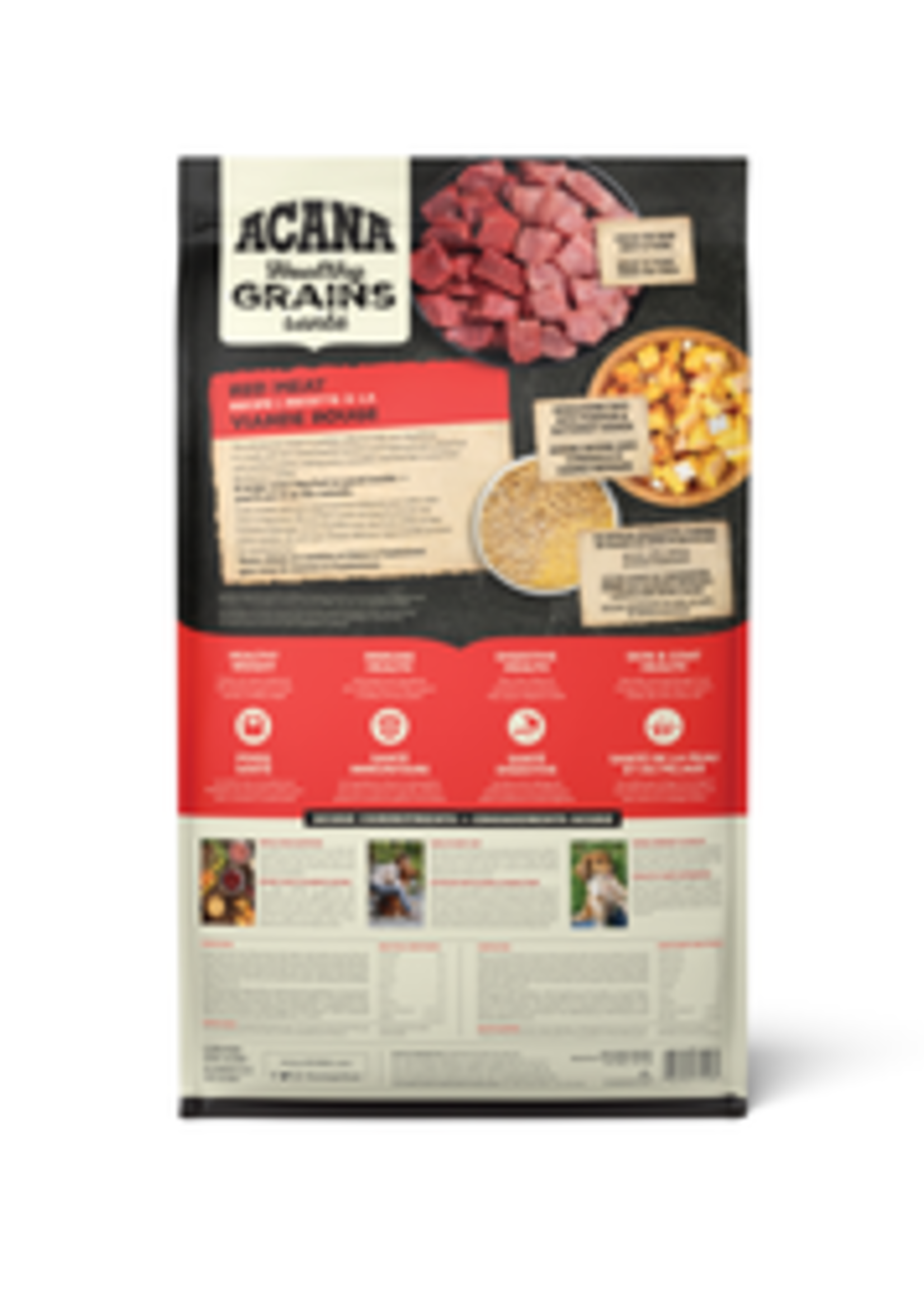 ACANA Healthy Grains, Red Meat Recipe Dry Dog Food