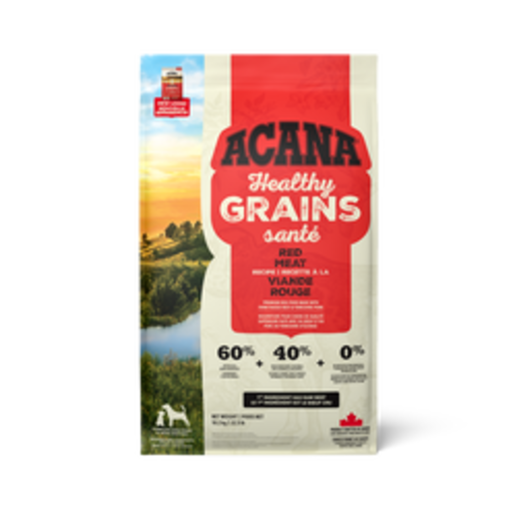 ACANA Recette Grains santé à la viande rouge Croquettes pour chiens