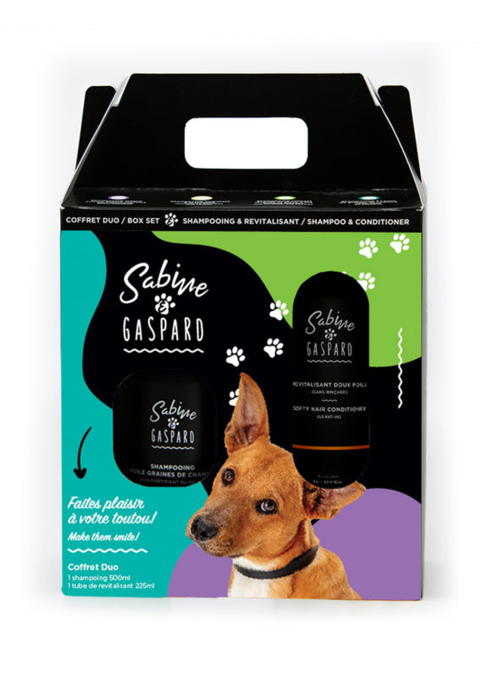 Calming Duo Set, 500ml Shampoo + 225ml Conditioner for dogs