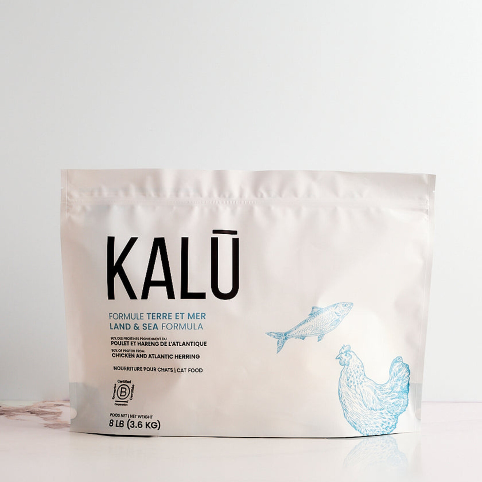 KALU Terre et mer (Poulet et hareng de l’Atlantique) nourriture pour chat