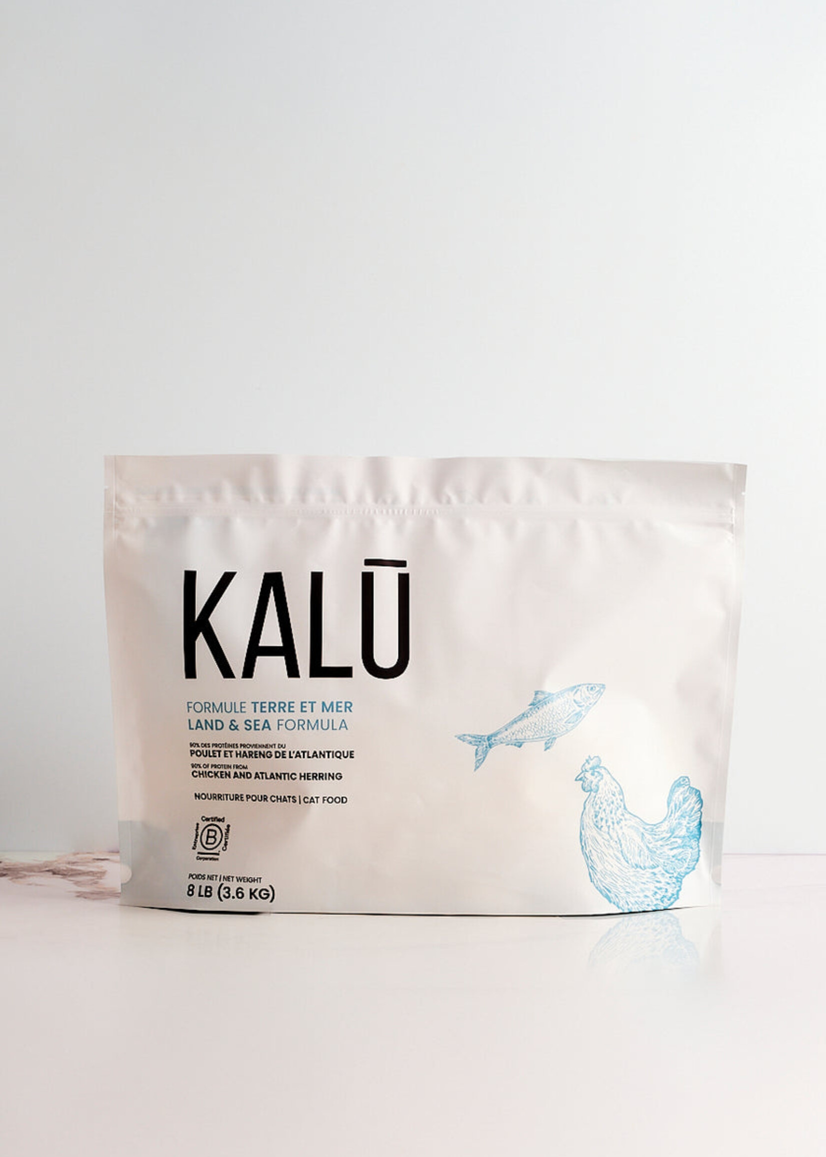 KALU Terre et mer (Poulet et hareng de l’Atlantique) nourriture pour chat