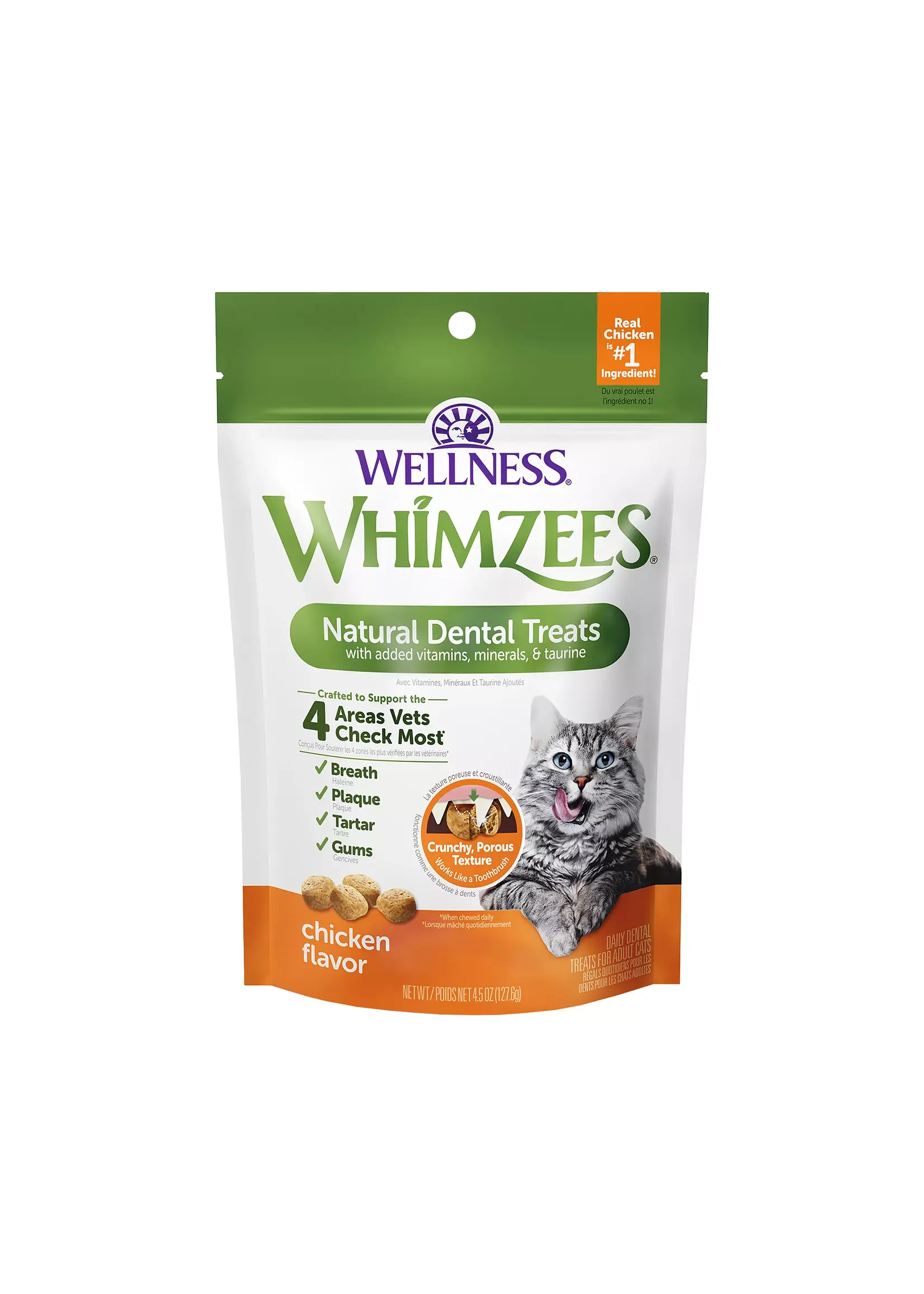 Dental Treats Chicken & Salmon Flavor For Cats