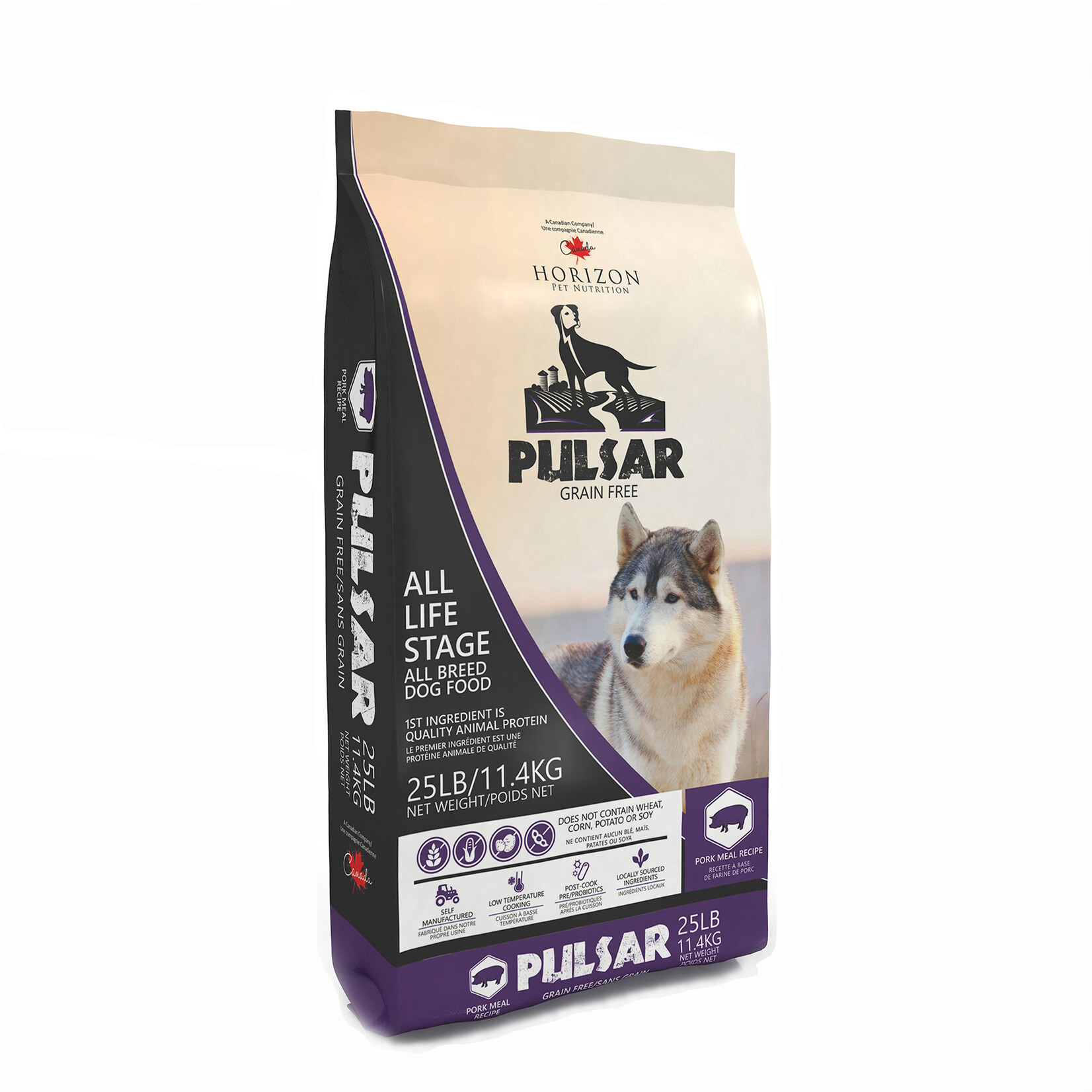 Horizon Pulsar pork grain free dog food