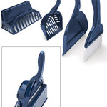 Un ensemble de nettoyage de litière pour chat 4 en 1.