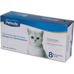Litter box liner with drawstring