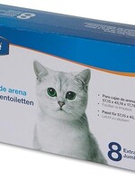 Litter box liner with drawstring